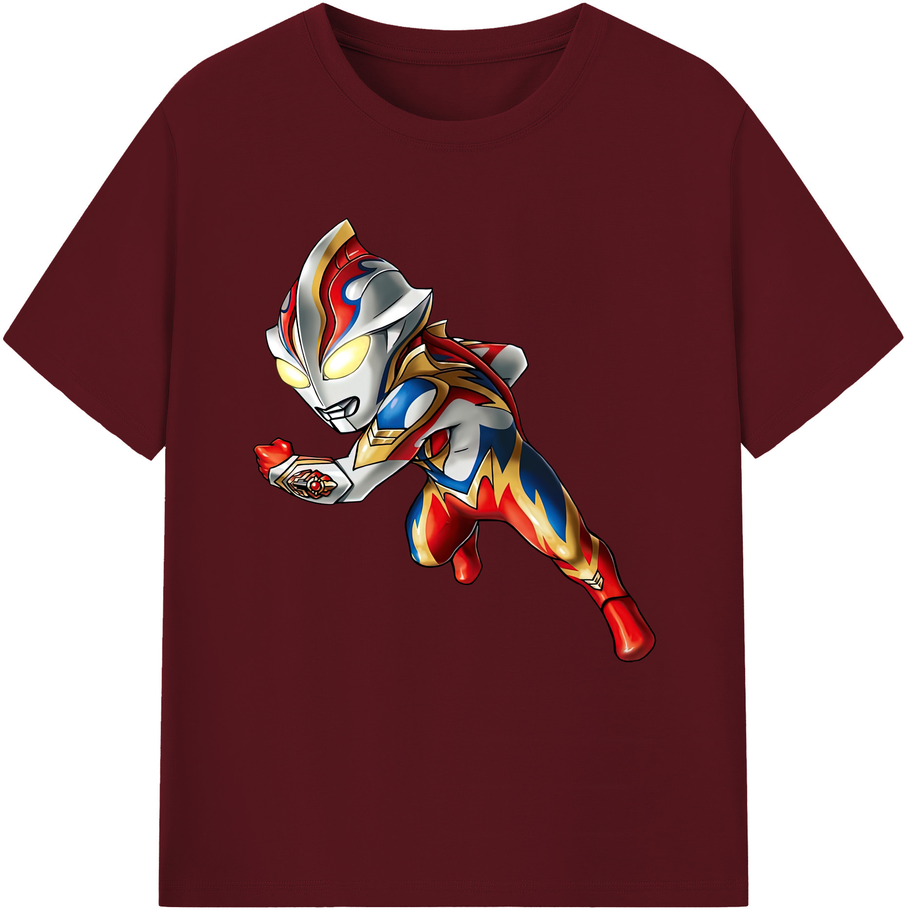 （画像用） ウルトラマン Ultraman 綿100％半袖Tシャツ（フロントプリント）